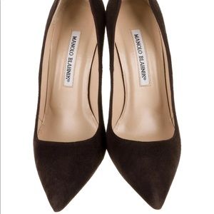 Manolo Blahnik BB Pointed Toe Pump